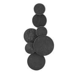 Round&Round Boho Seinäkoriste, Musta