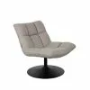 Lounge Chair Bar Vaalean Harmaa