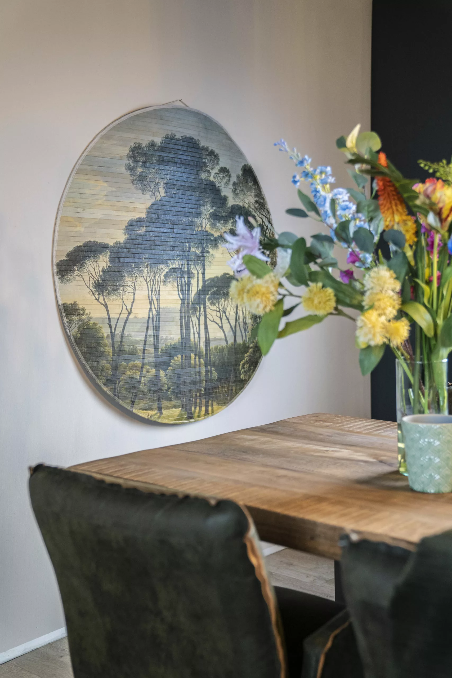 Morita Jungle Large, Pyöreä Seinäkoriste - Image 5