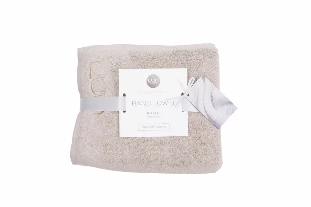 LUIN Käsipyyhe 50×80 Sand