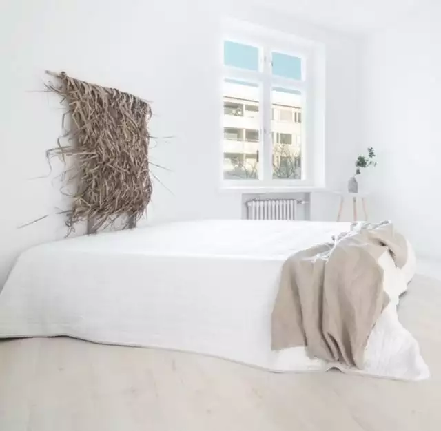 Punottu Boho Seinäkoriste Palmunlehdistä 90×80 - Image 4