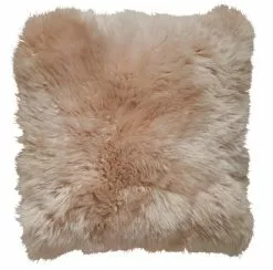 Pehmeä Sisustustyyny Lampaantaljasta, Samppanja