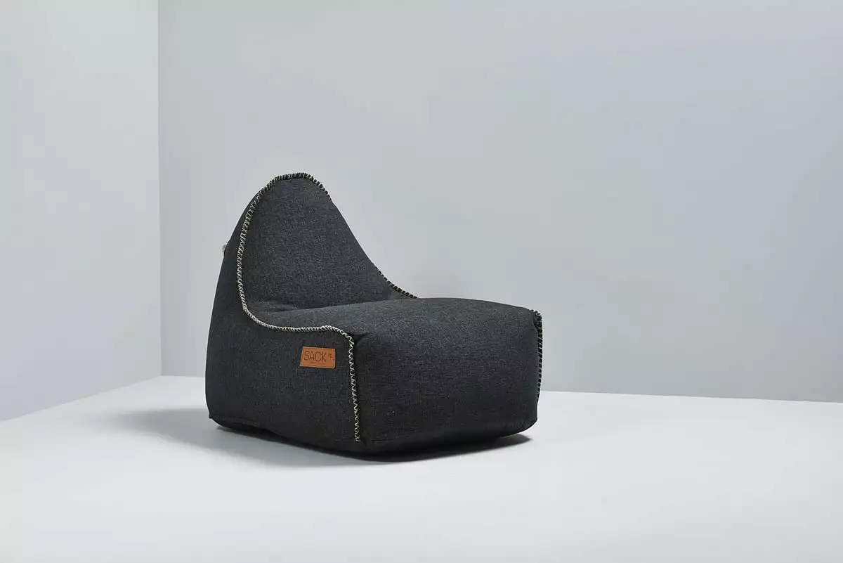 RETROit Cobana Säkkituoli Musta , SACKit