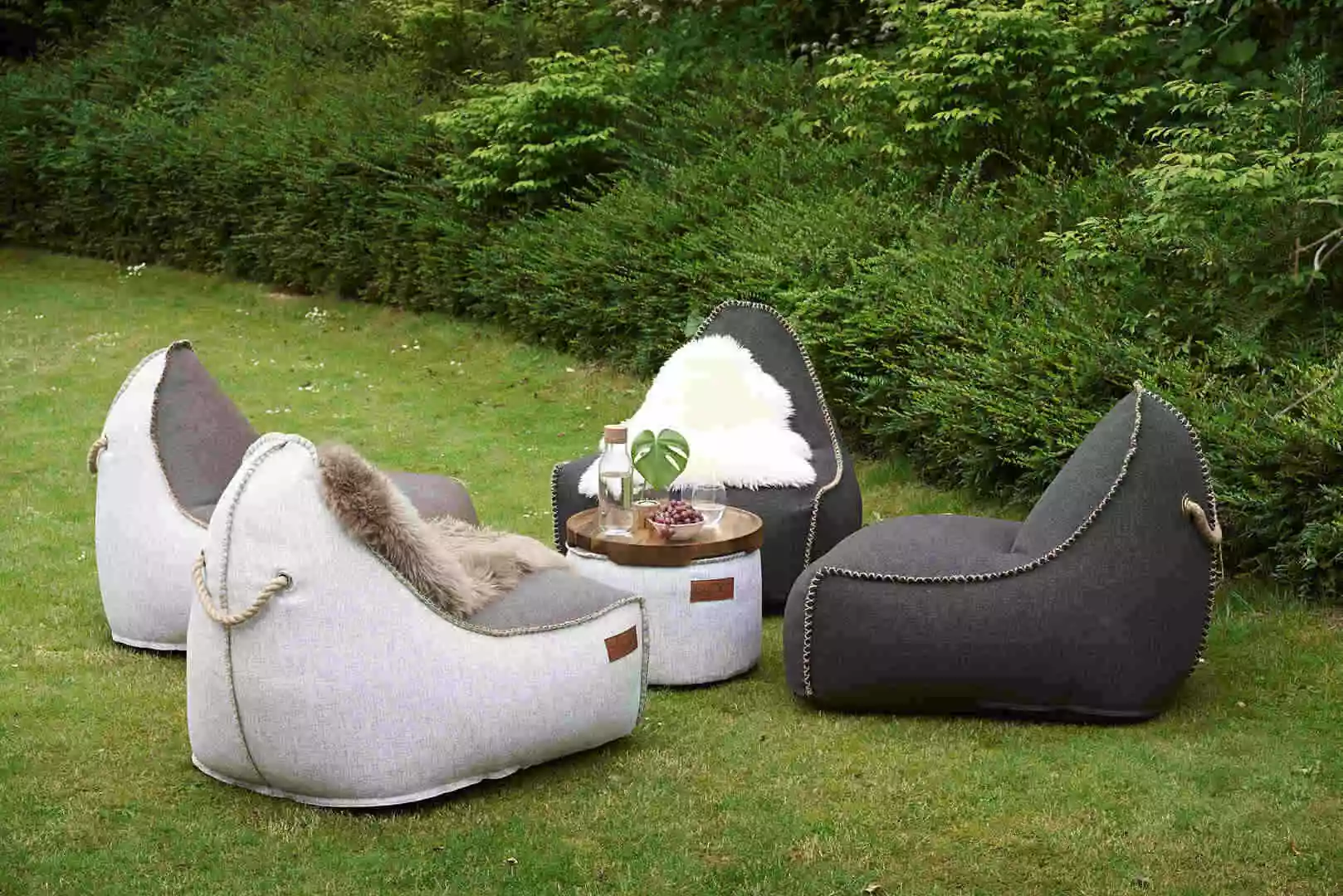 RETROit Cobana Säkkituoli Petrolinsininen, SACKit - Image 5