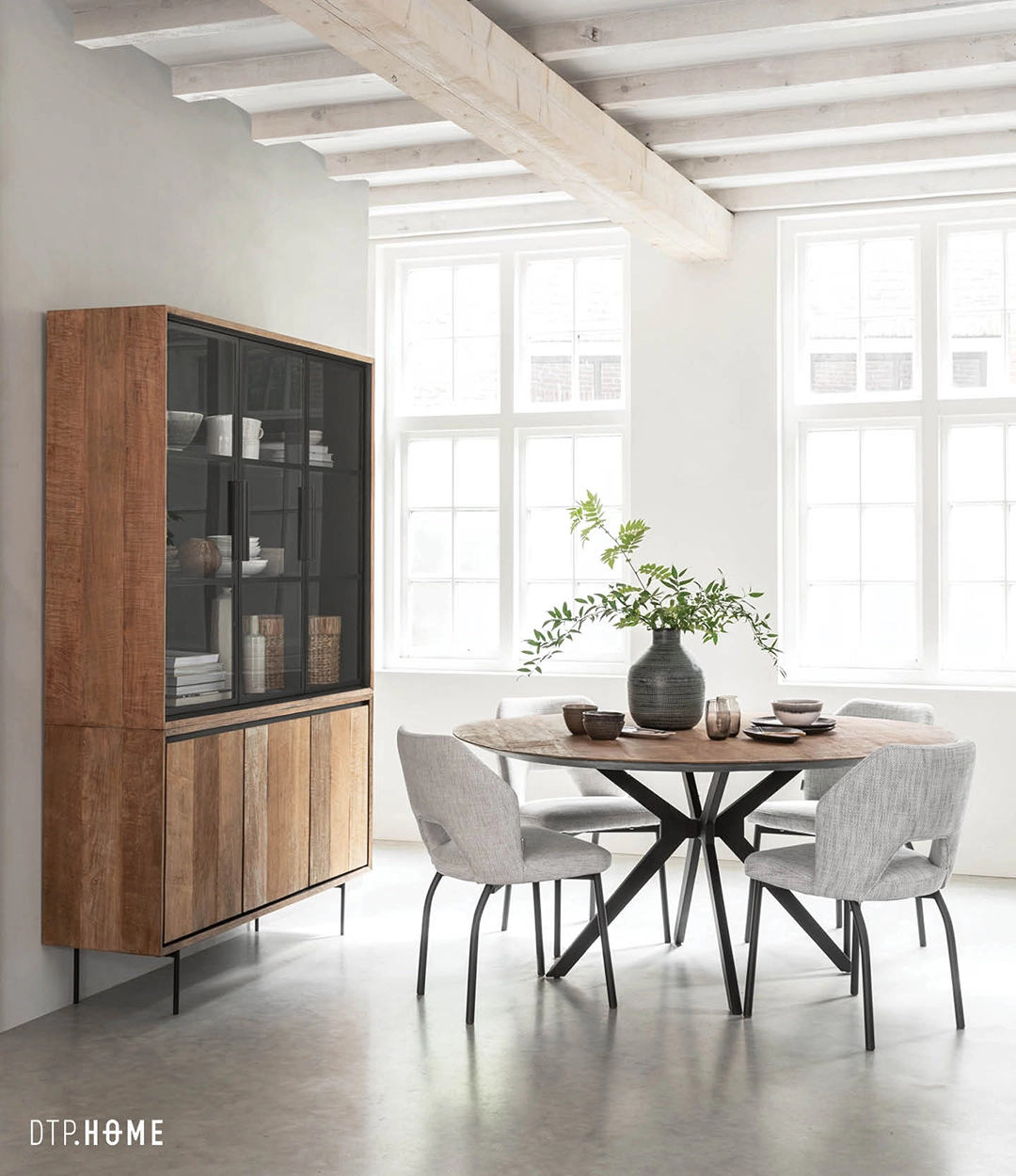 Metropole Pyöreä Ruokapöytä 130 - Image 4