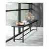 Timeless Black Bench Puupenkki 165