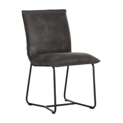 Delaware Hiilen Värinen Ruokapöydän Tuoli