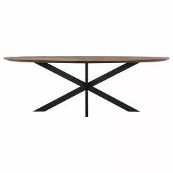 Timeless Shape Puinen Ovaali Ruokapöytä