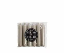 Pienet Kruunukynttilät, Lämmin Harmaa