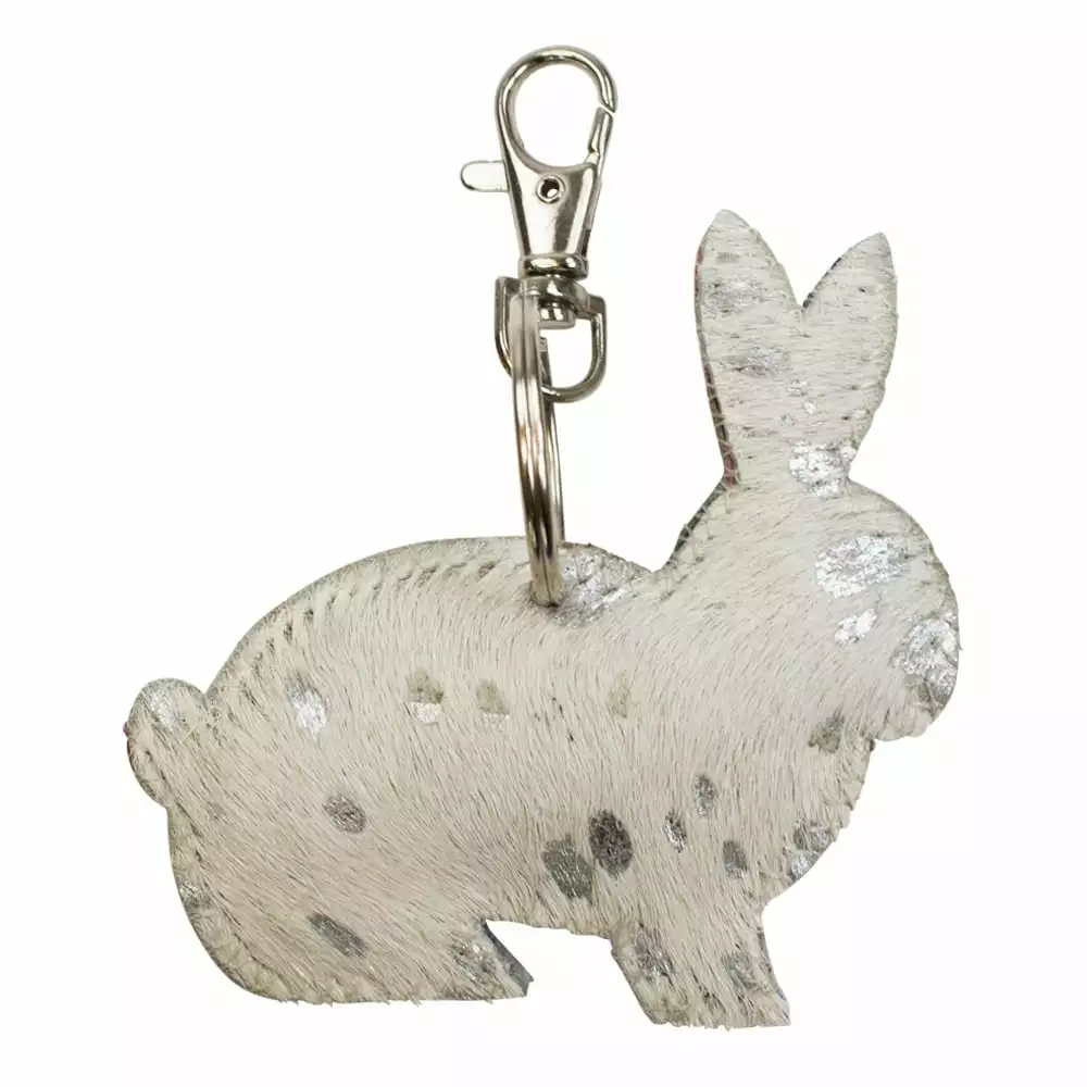 Karvainen Avaimenperä Laukkukoriste, Pupu - Image 3