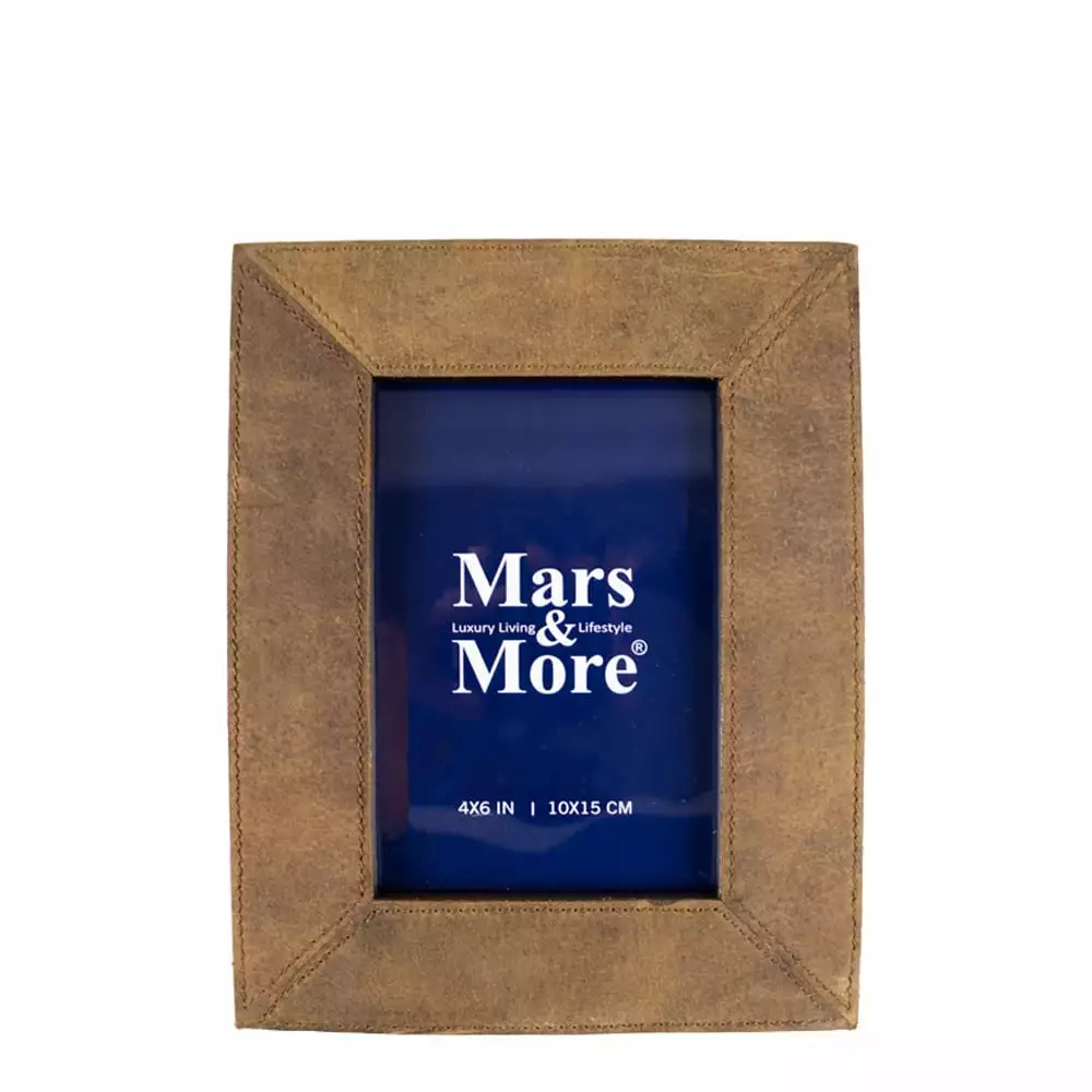 Nahkaiset Valokuvakehykset, Ruskea 10×15
