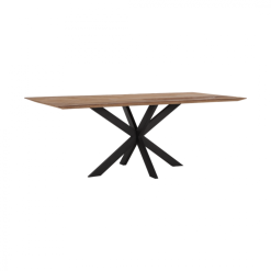 Timeless Curves Tiikkipuinen Ruokapöytä 210×100