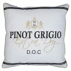 Wine Pinot Gricio Valkoinen Sisustustyyny